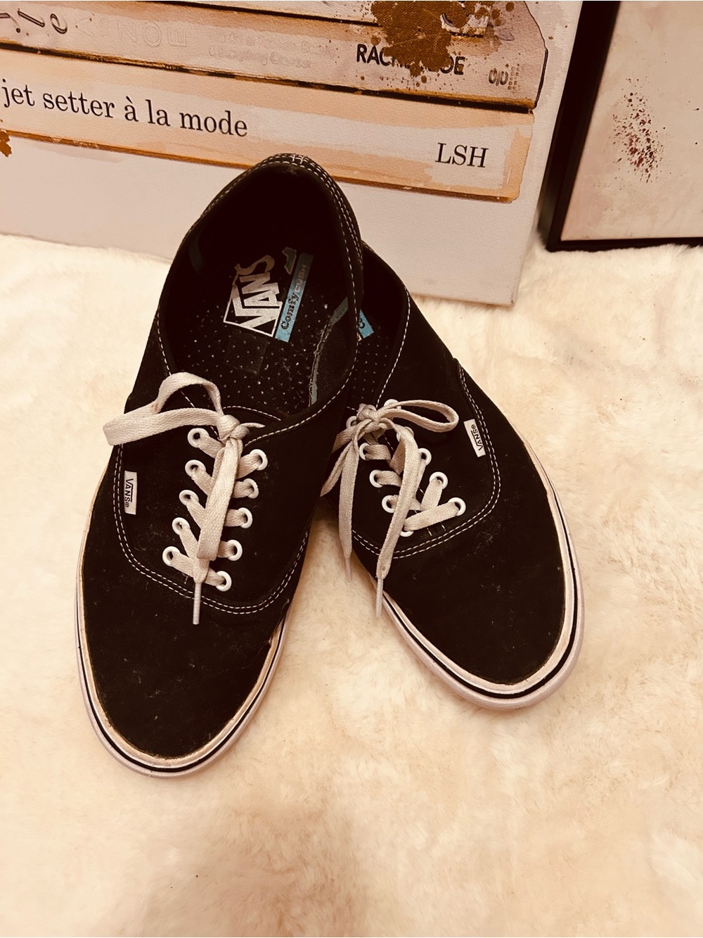Vans classic blackComfyCush Authentic sneaker Size 12